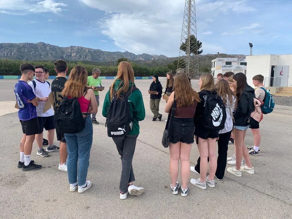 alumnos en circuito calafat